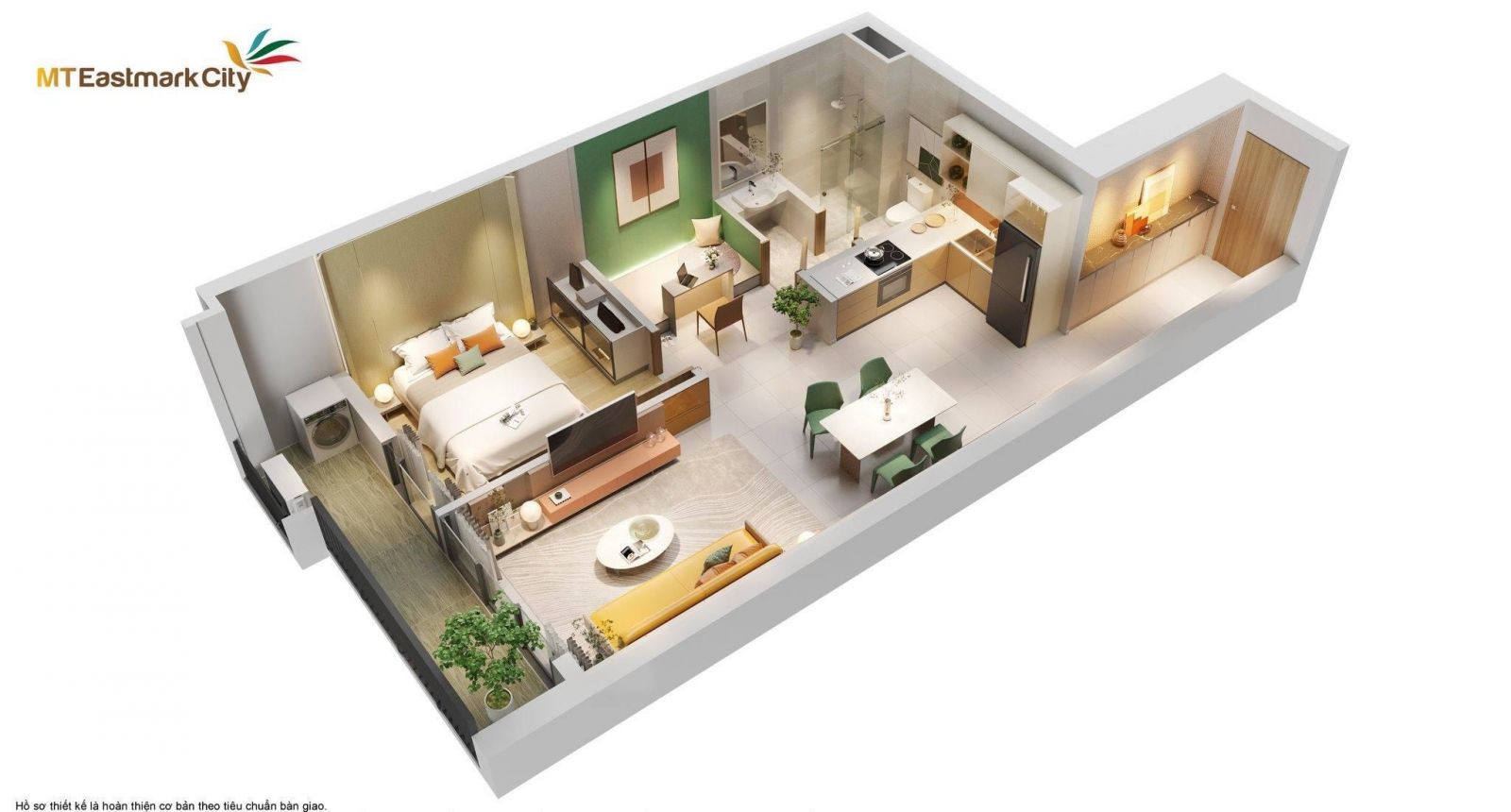 Dự án MT Eastmark City - Bảng giá và Chiết khấu 11/2025 33 1PN